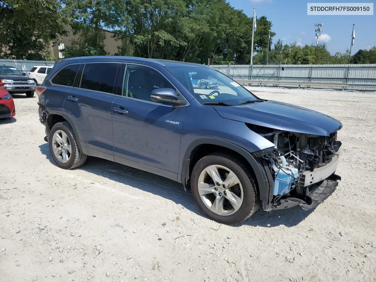 5TDDCRFH7FS009150 2015 Toyota Highlander Hybrid Limited