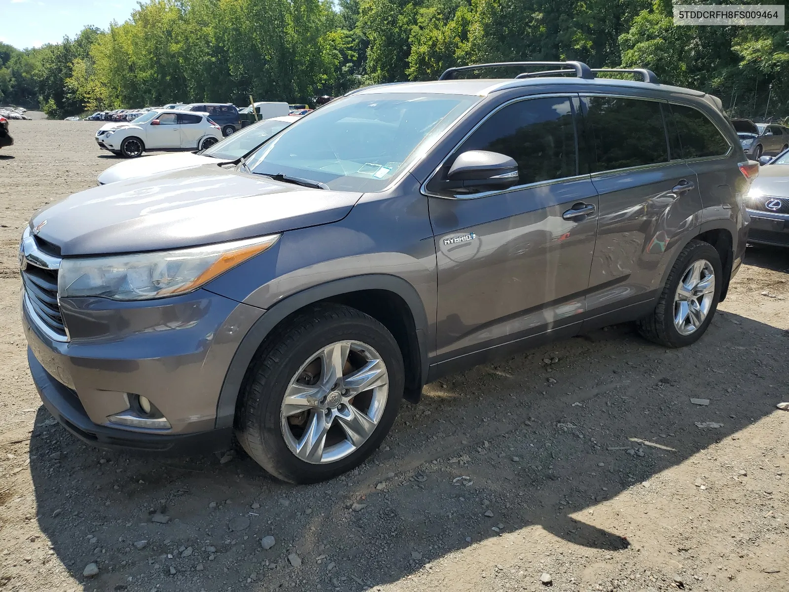 5TDDCRFH8FS009464 2015 Toyota Highlander Hybrid Limited