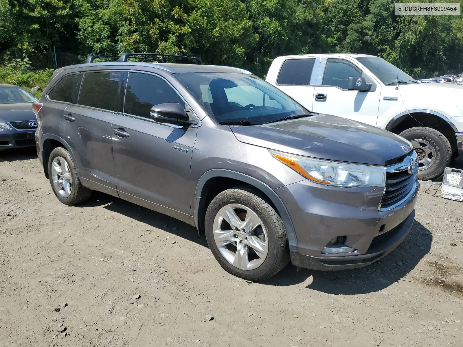 5TDDCRFH8FS009464 2015 Toyota Highlander Hybrid Limited