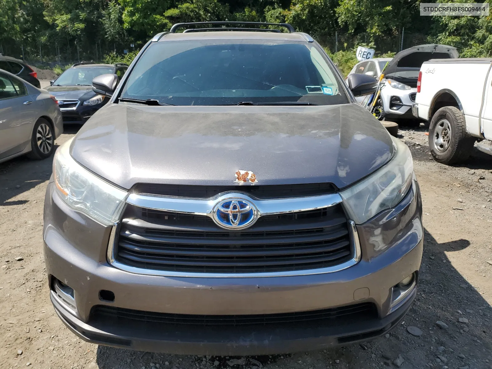 2015 Toyota Highlander Hybrid Limited VIN: 5TDDCRFH8FS009464 Lot: 68091364