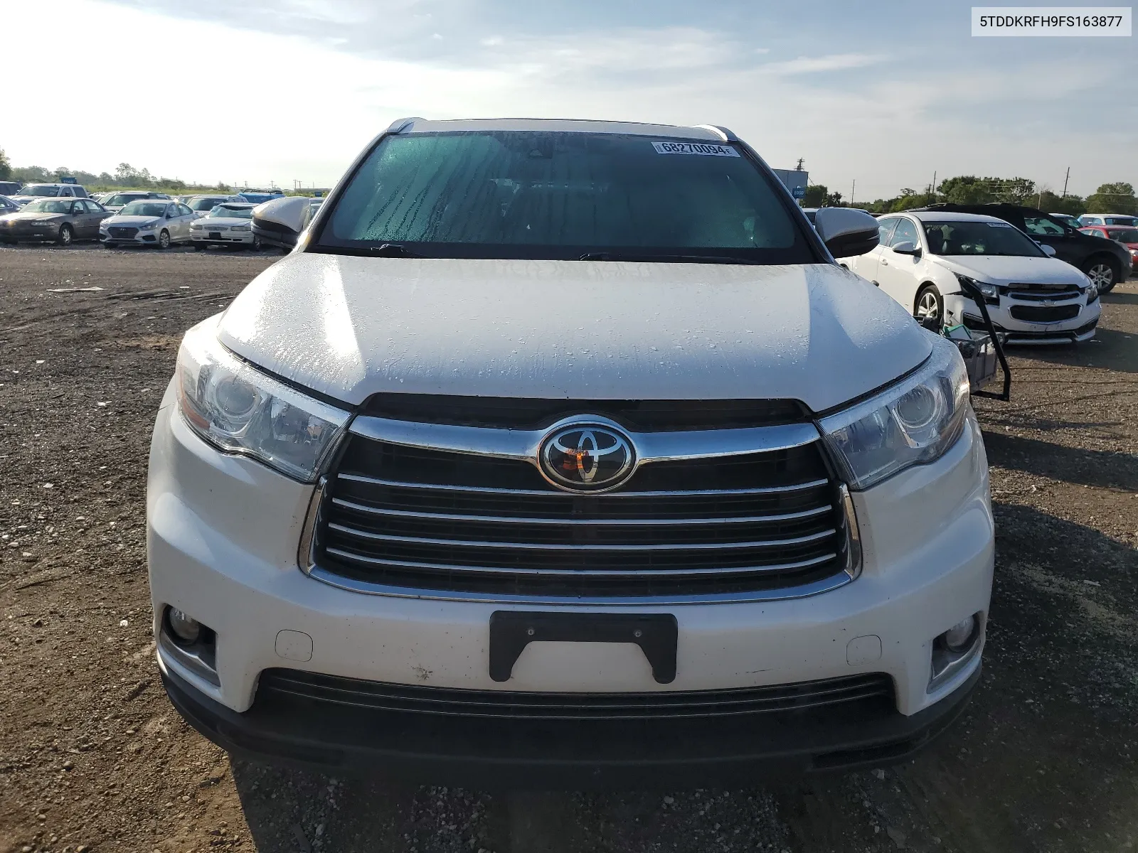 5TDDKRFH9FS163877 2015 Toyota Highlander Limited