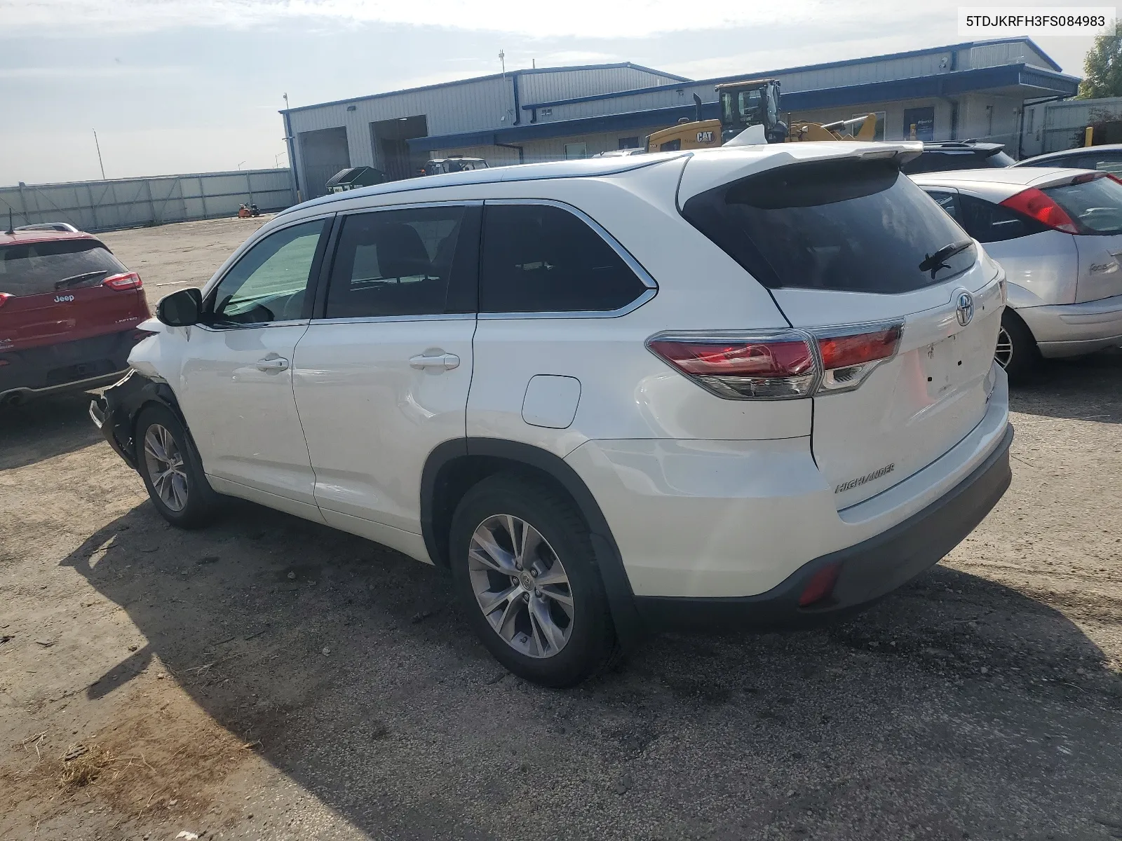 2015 Toyota Highlander Xle VIN: 5TDJKRFH3FS084983 Lot: 68795064