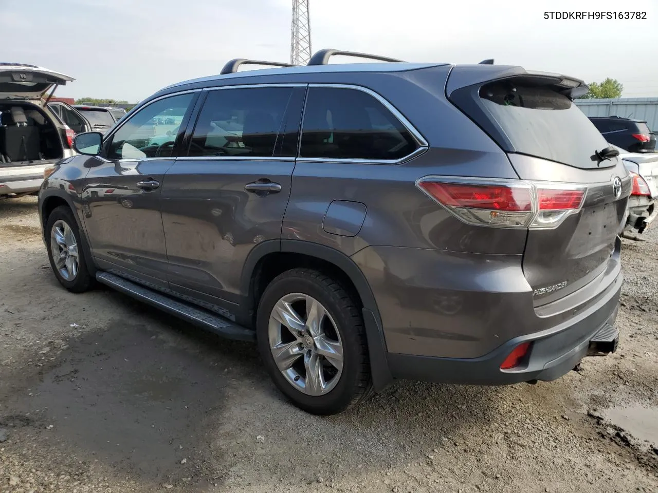 5TDDKRFH9FS163782 2015 Toyota Highlander Limited