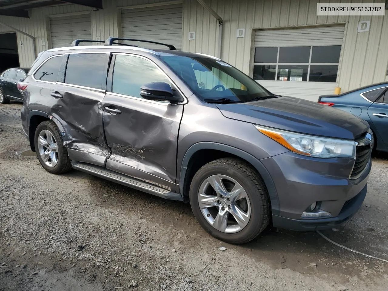 2015 Toyota Highlander Limited VIN: 5TDDKRFH9FS163782 Lot: 69194044