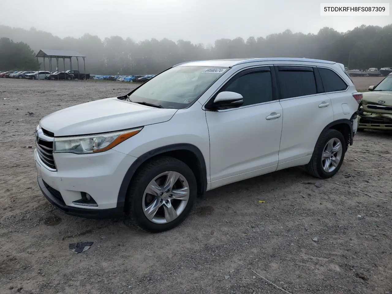 5TDDKRFH8FS087309 2015 Toyota Highlander Limited