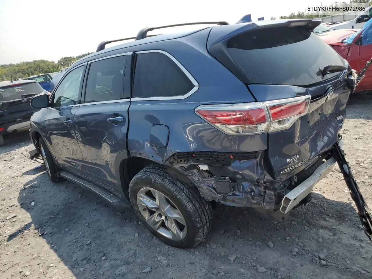 5TDYKRFH6FS072986 2015 Toyota Highlander Limited