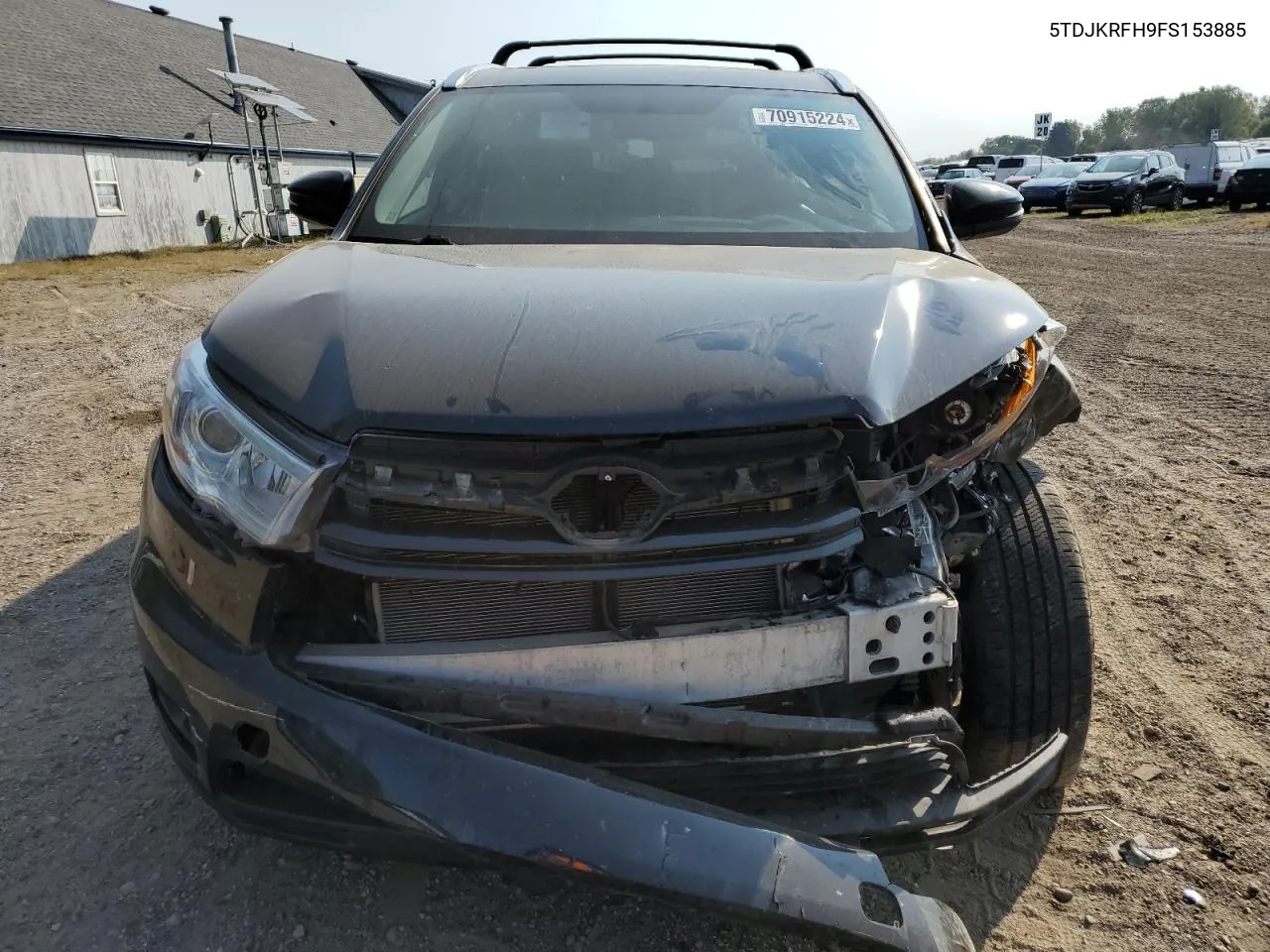 5TDJKRFH9FS153885 2015 Toyota Highlander Xle