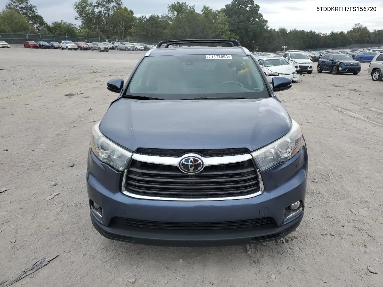 5TDDKRFH7FS156720 2015 Toyota Highlander Limited