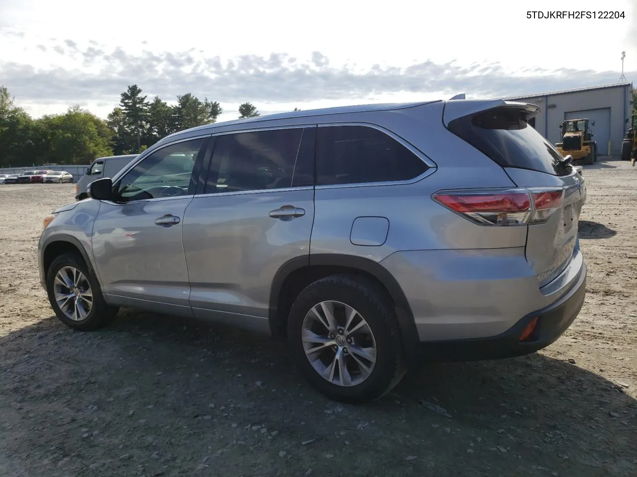 5TDJKRFH2FS122204 2015 Toyota Highlander Xle