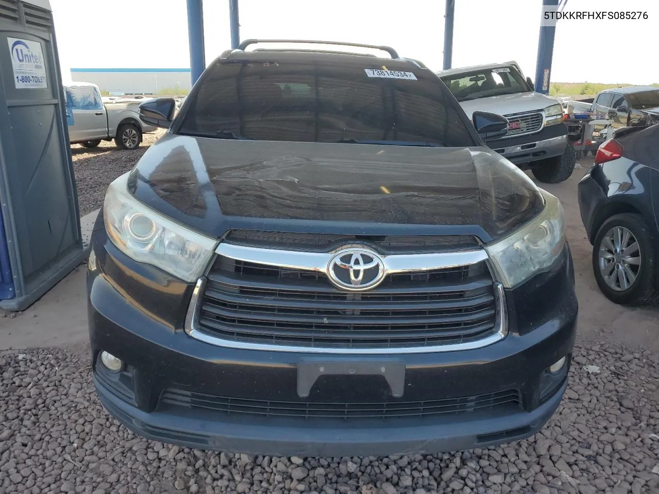 5TDKKRFHXFS085276 2015 Toyota Highlander Xle