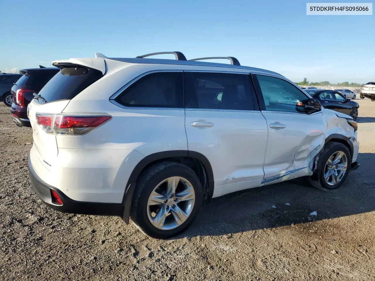 5TDDKRFH4FS095066 2015 Toyota Highlander Limited