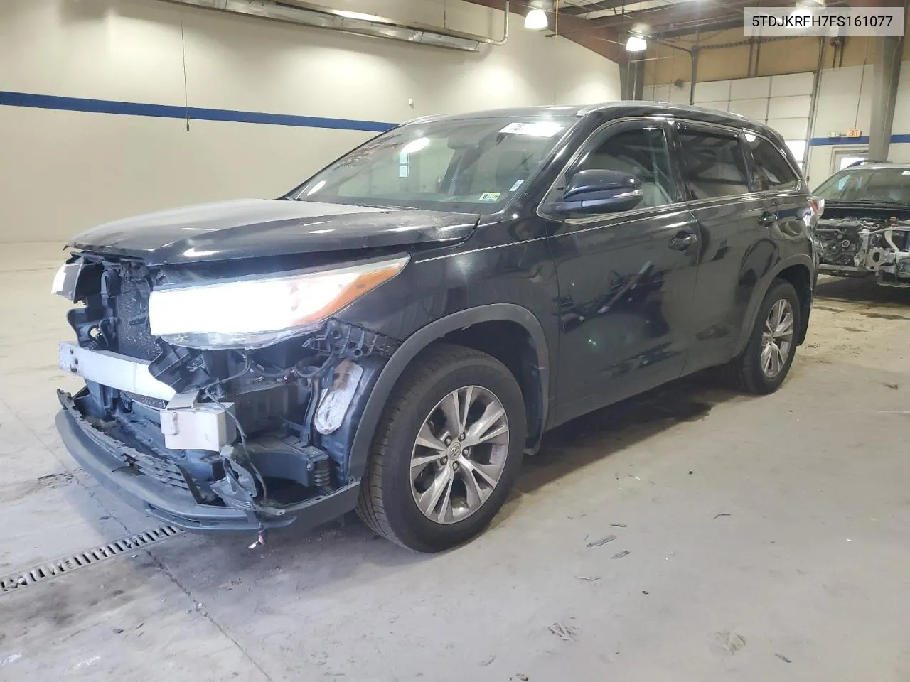 2015 Toyota Highlander Xle VIN: 5TDJKRFH7FS161077 Lot: 78260854