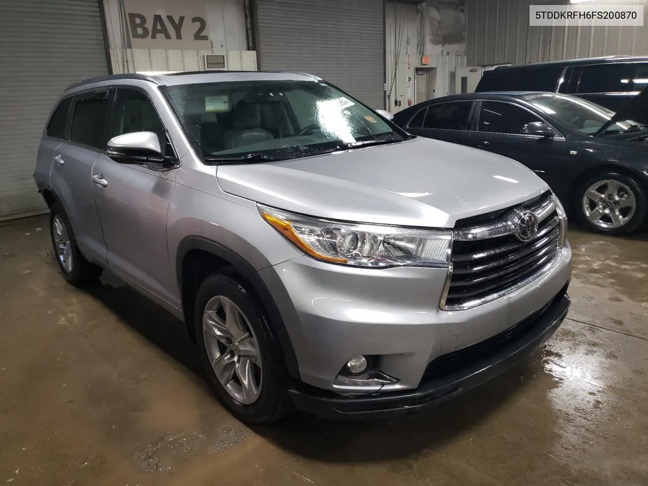 2015 Toyota Highlander Limited VIN: 5TDDKRFH6FS200870 Lot: 79023954