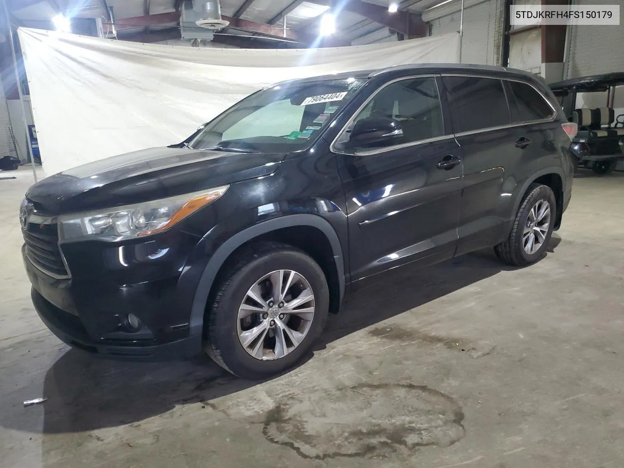 2015 Toyota Highlander Xle VIN: 5TDJKRFH4FS150179 Lot: 79064404