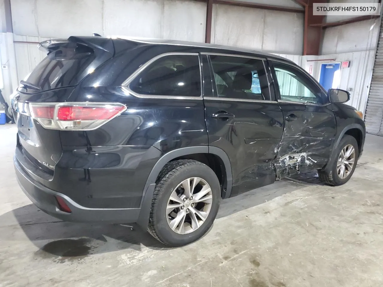 2015 Toyota Highlander Xle VIN: 5TDJKRFH4FS150179 Lot: 79064404