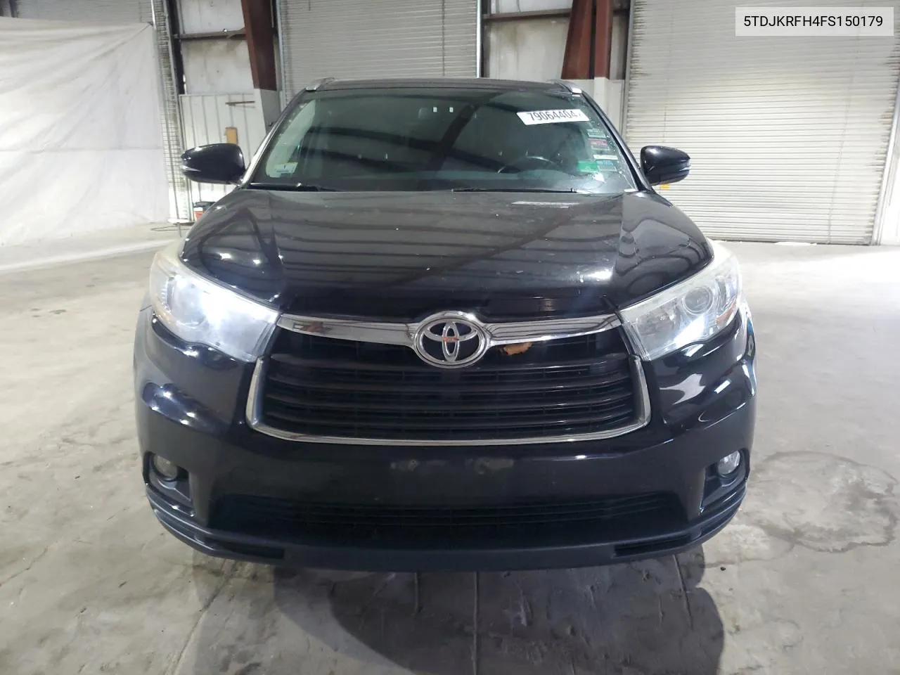 2015 Toyota Highlander Xle VIN: 5TDJKRFH4FS150179 Lot: 79064404