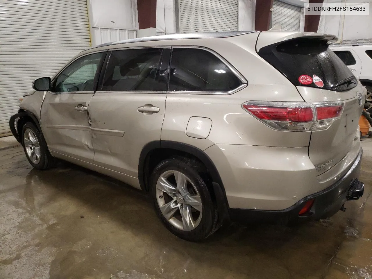 2015 Toyota Highlander Limited VIN: 5TDDKRFH2FS154633 Lot: 79763244