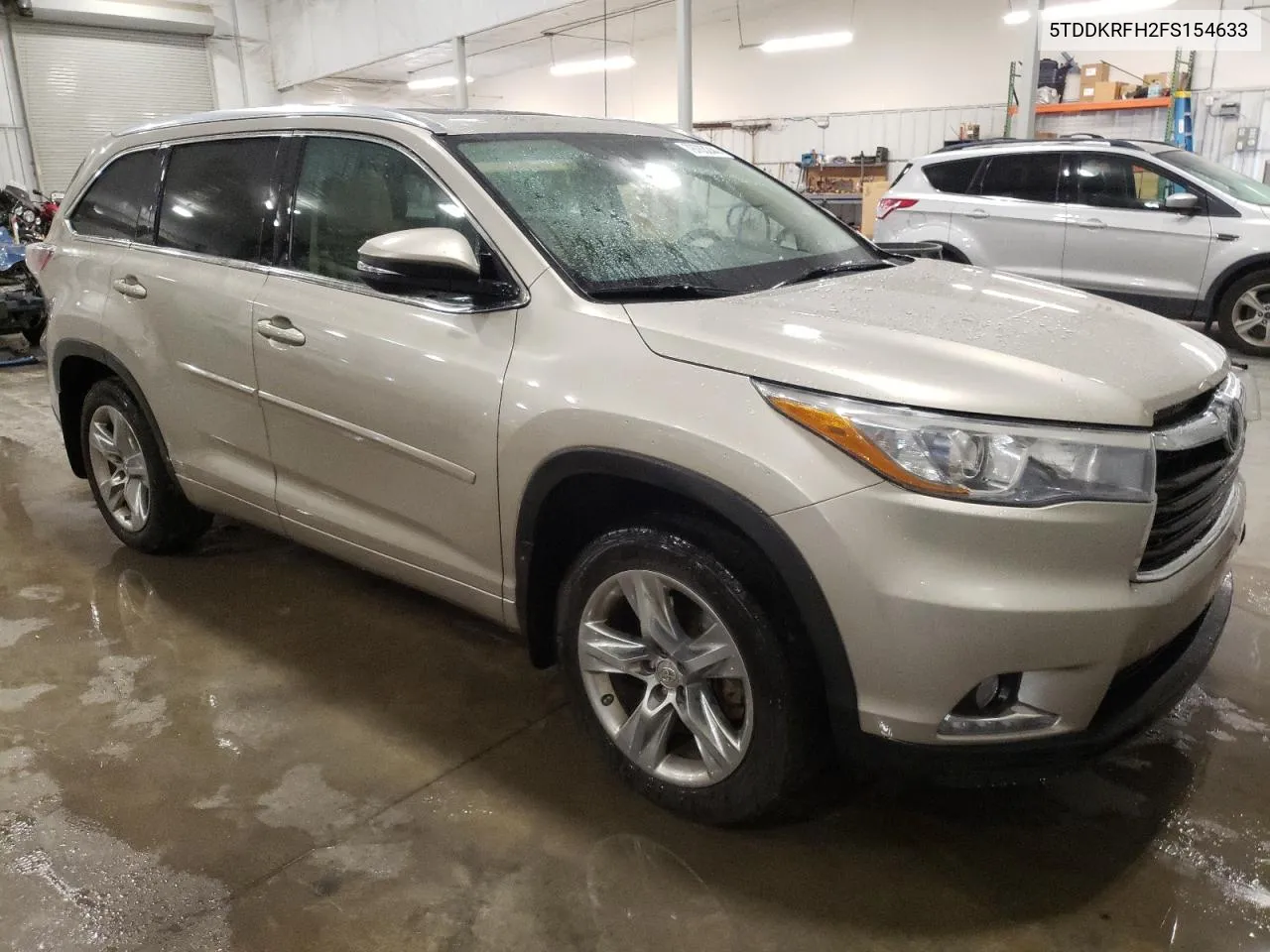 2015 Toyota Highlander Limited VIN: 5TDDKRFH2FS154633 Lot: 79763244