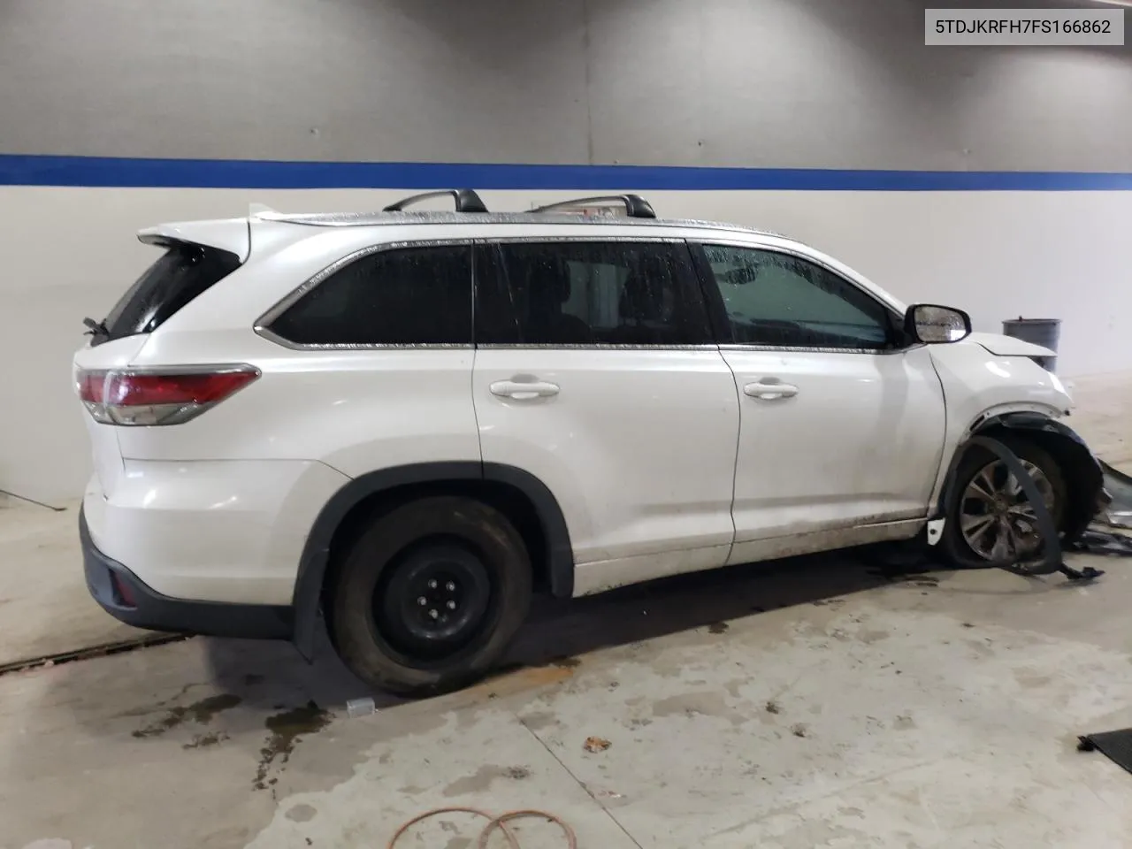 2015 Toyota Highlander Xle VIN: 5TDJKRFH7FS166862 Lot: 80463824