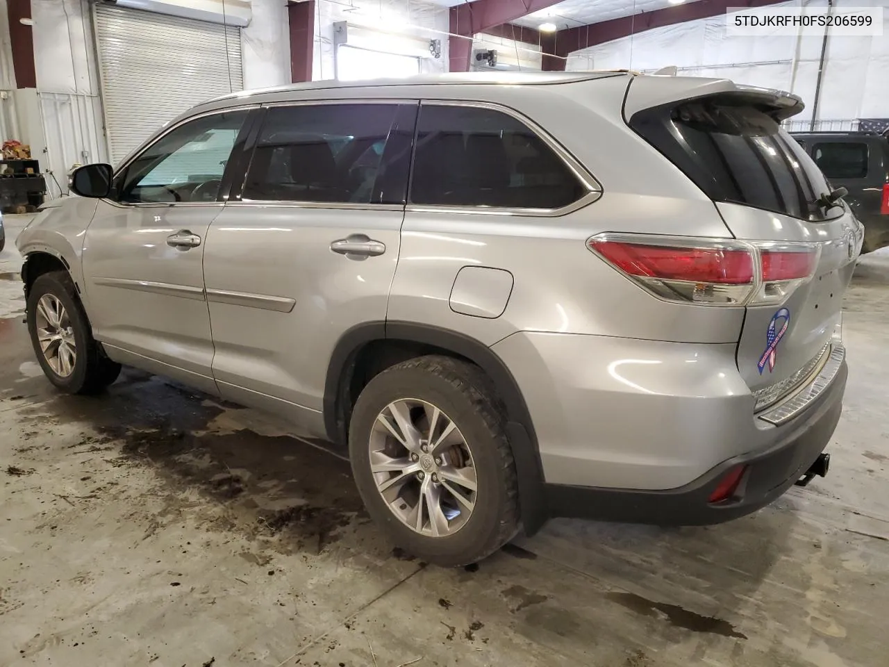 5TDJKRFH0FS206599 2015 Toyota Highlander Xle