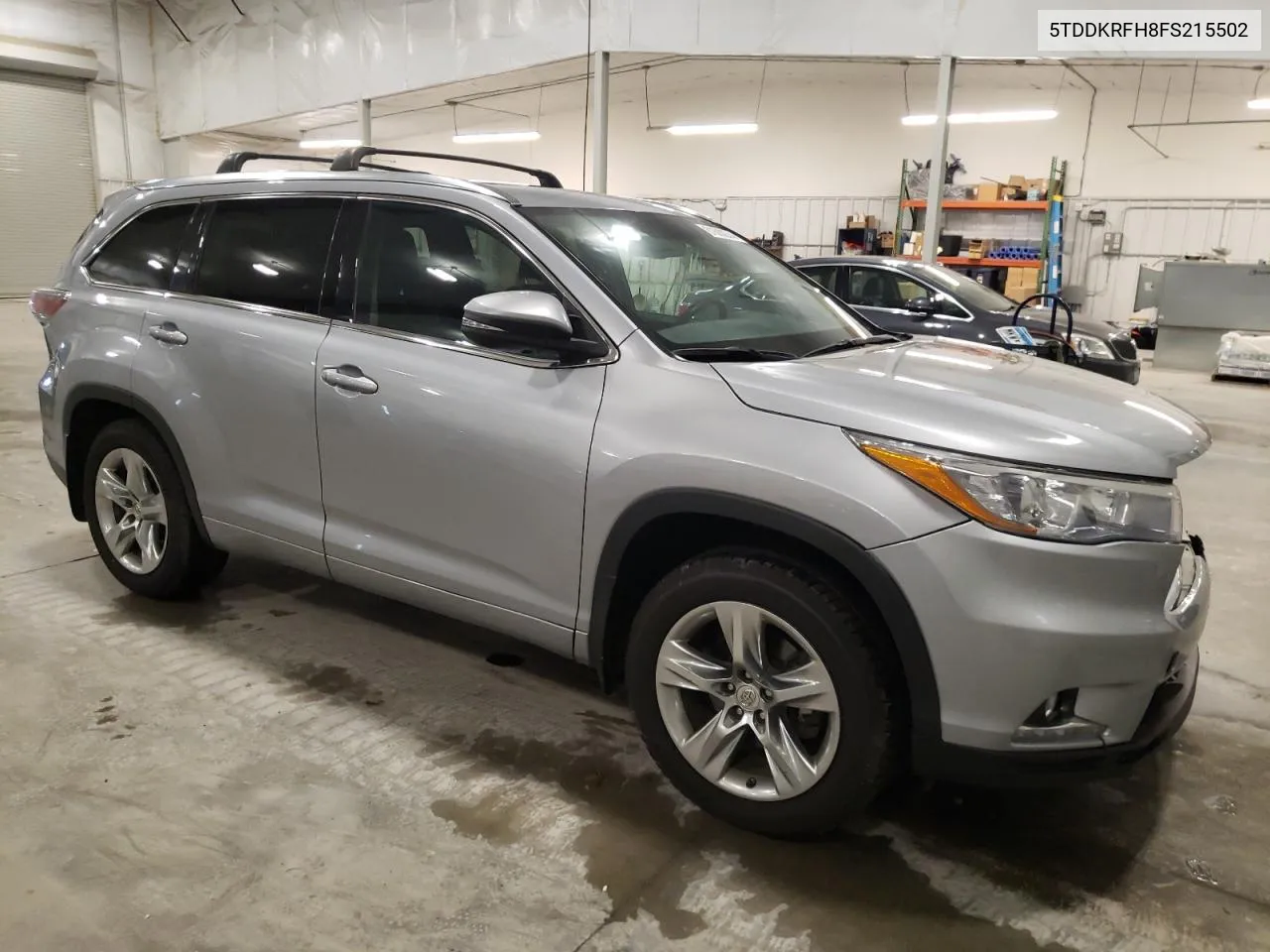 2015 Toyota Highlander Limited VIN: 5TDDKRFH8FS215502 Lot: 81680274