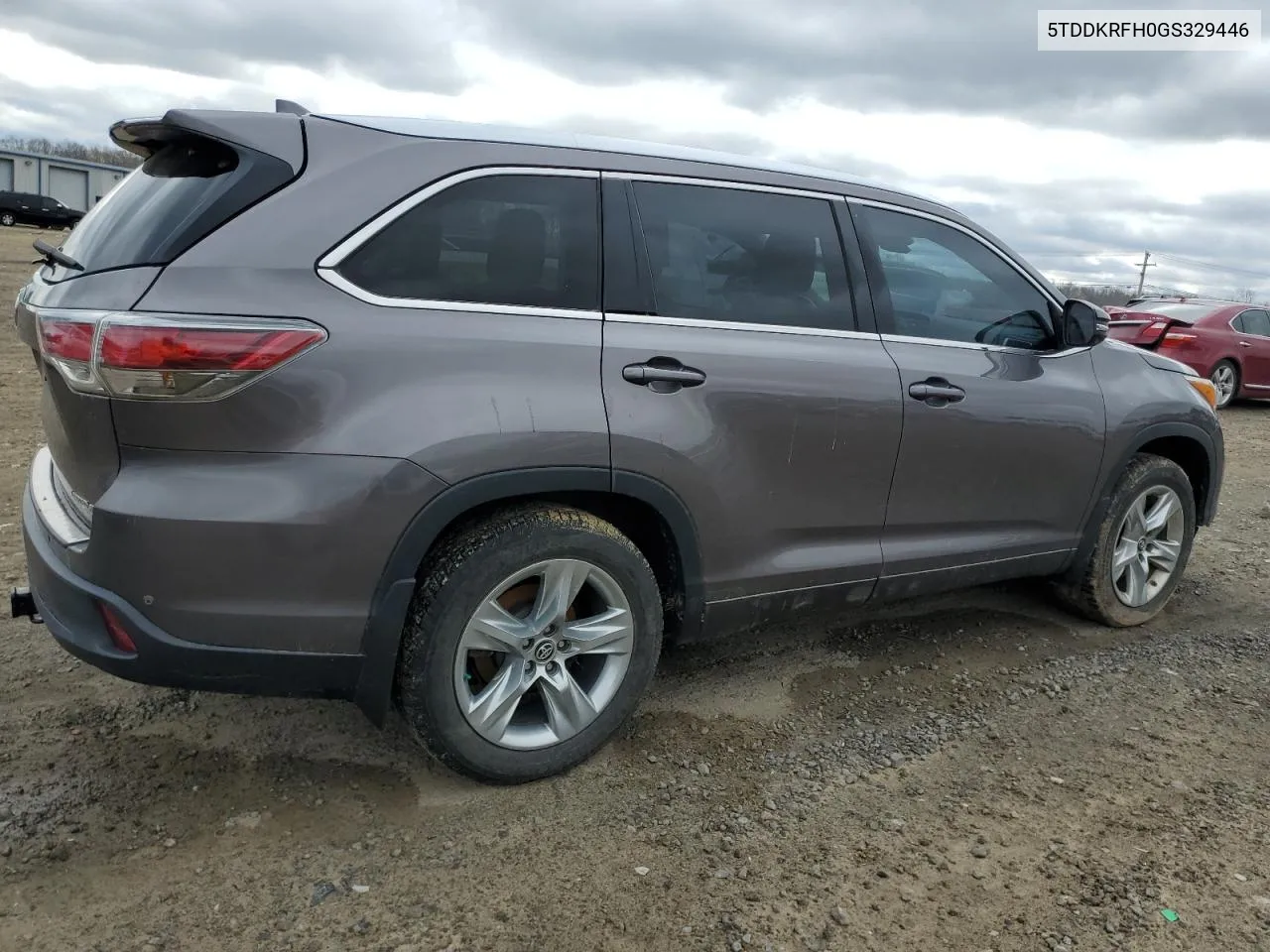 2016 Toyota Highlander Limited VIN: 5TDDKRFH0GS329446 Lot: 45012734