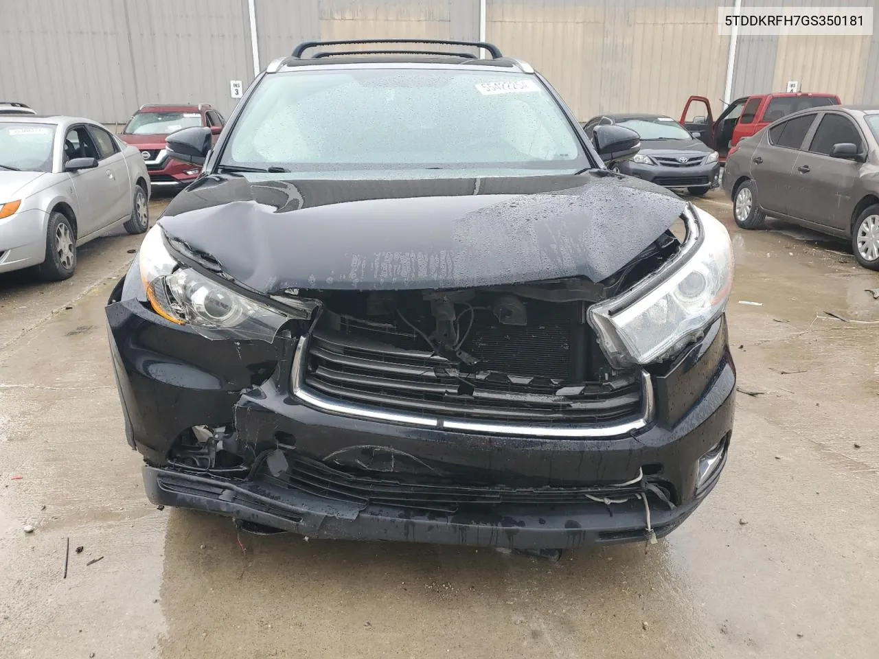 5TDDKRFH7GS350181 2016 Toyota Highlander Limited