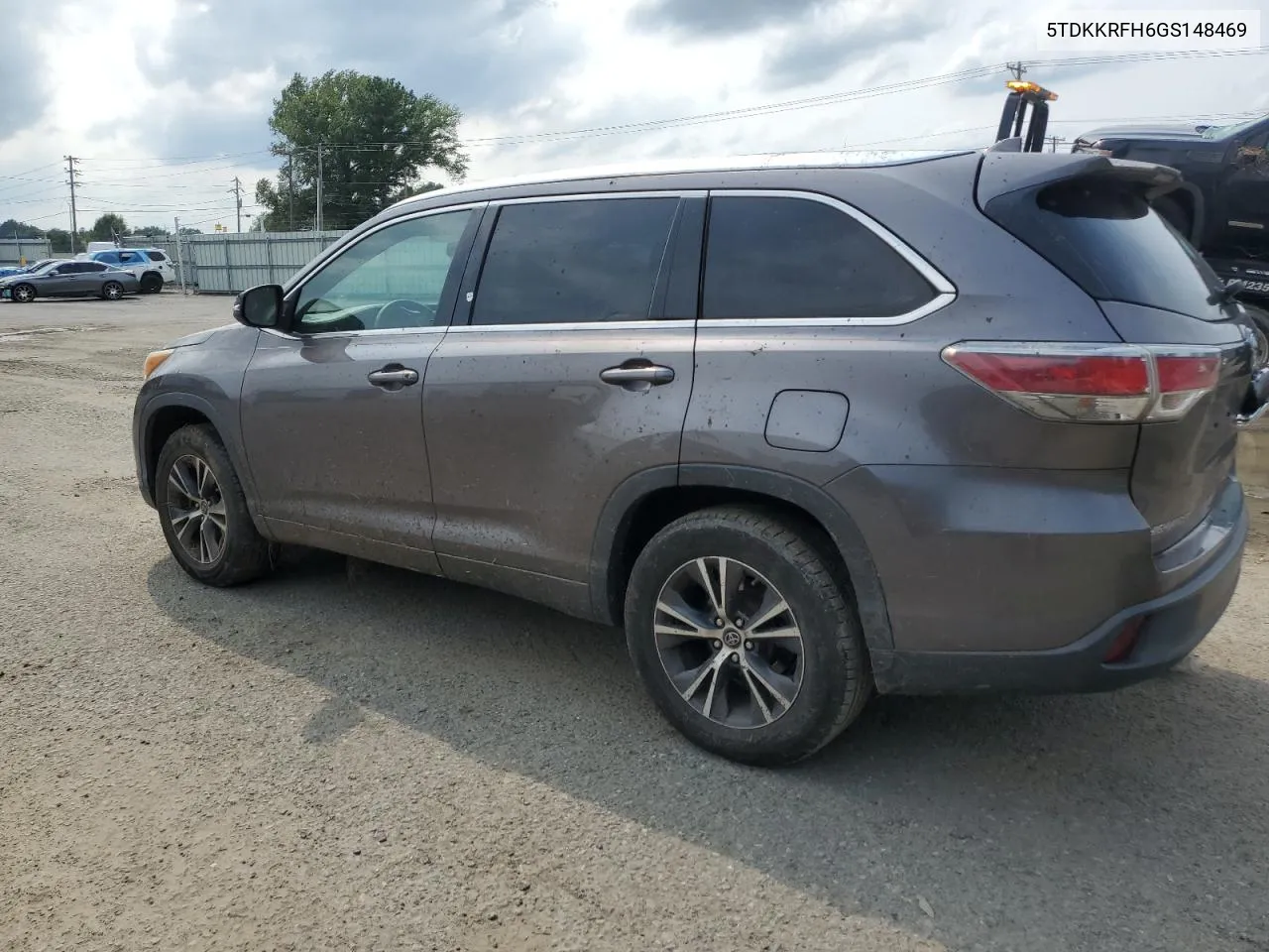 5TDKKRFH6GS148469 2016 Toyota Highlander Xle