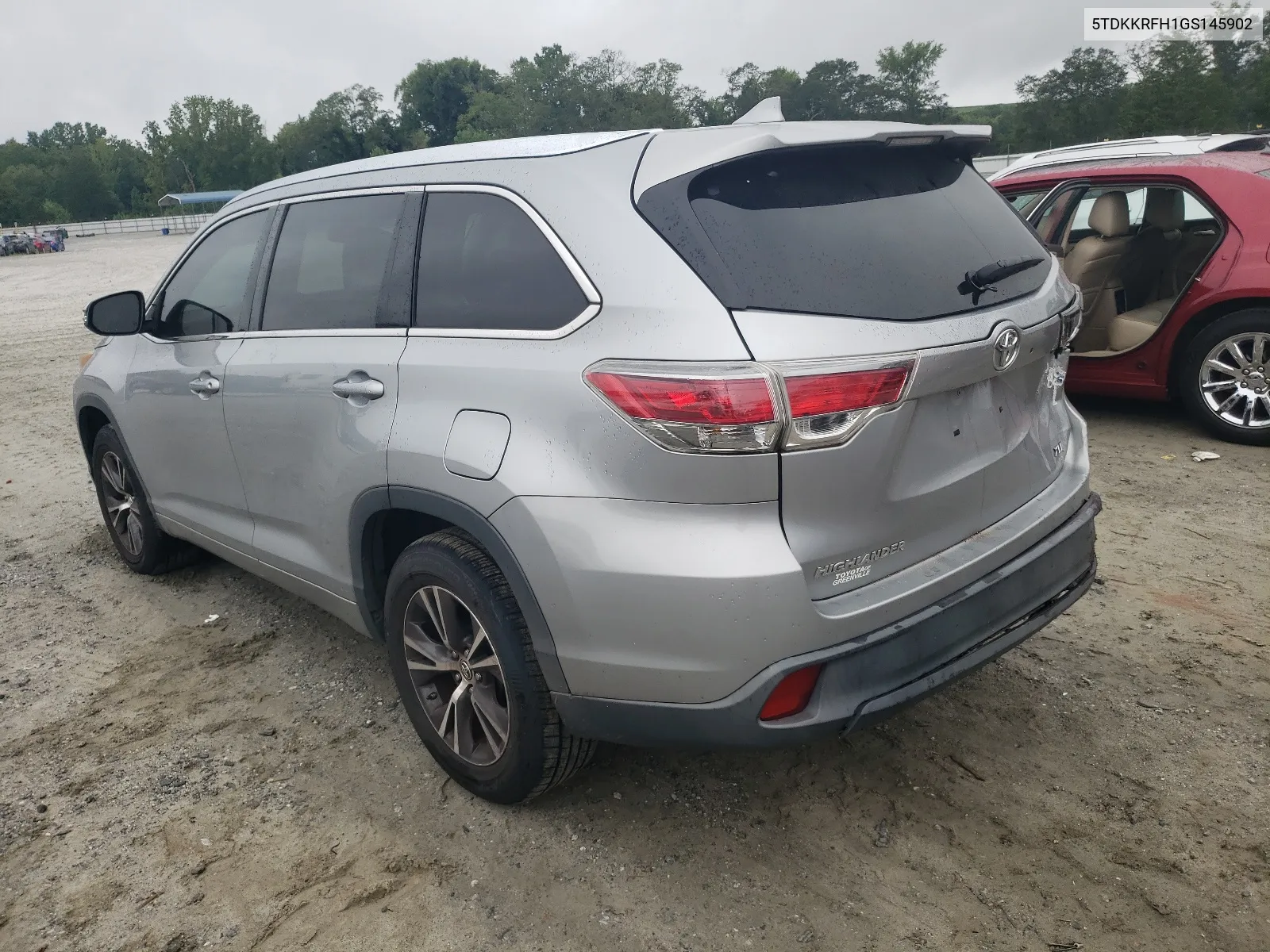 5TDKKRFH1GS145902 2016 Toyota Highlander Xle