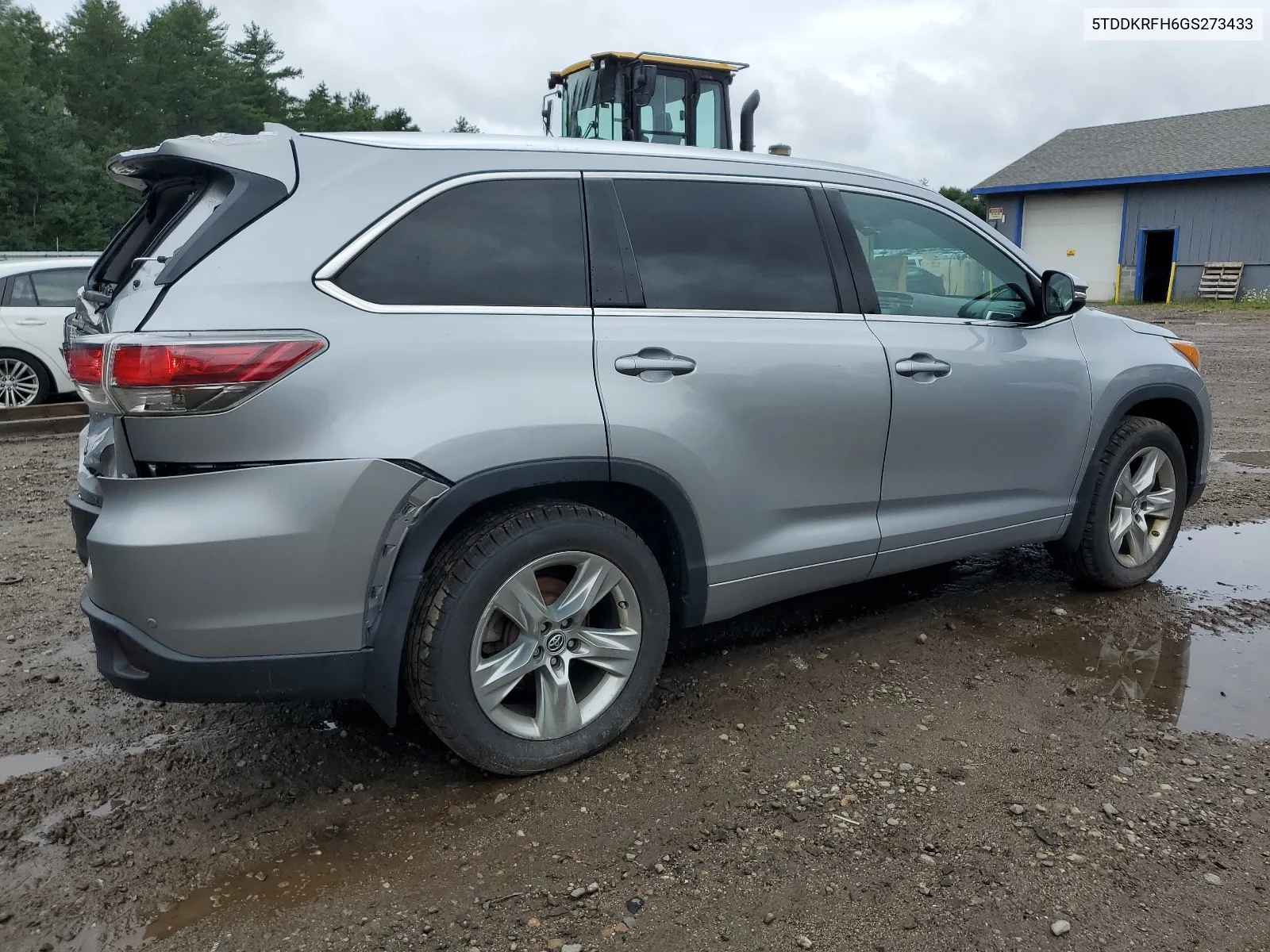 2016 Toyota Highlander Limited VIN: 5TDDKRFH6GS273433 Lot: 65936064