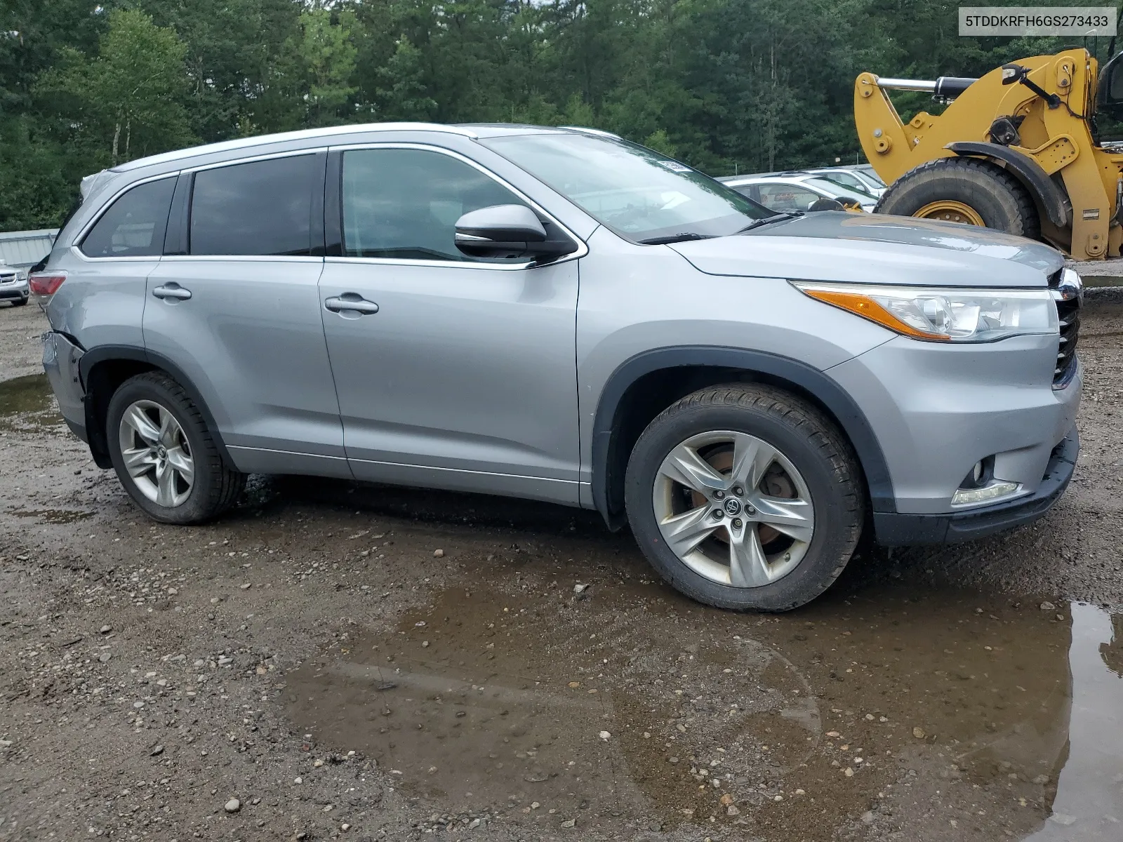 2016 Toyota Highlander Limited VIN: 5TDDKRFH6GS273433 Lot: 65936064