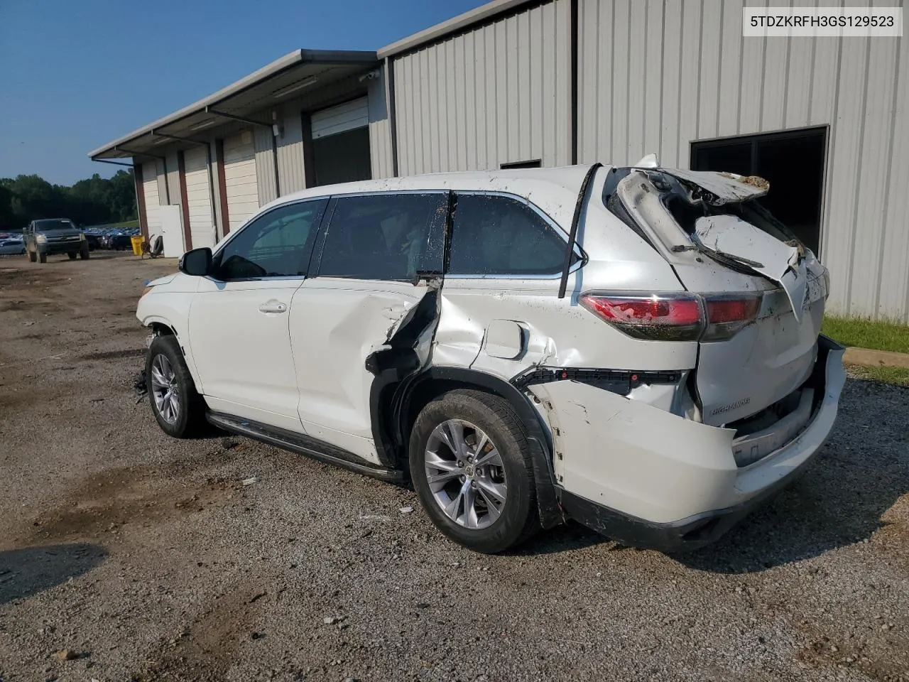 2016 Toyota Highlander Le VIN: 5TDZKRFH3GS129523 Lot: 67120754