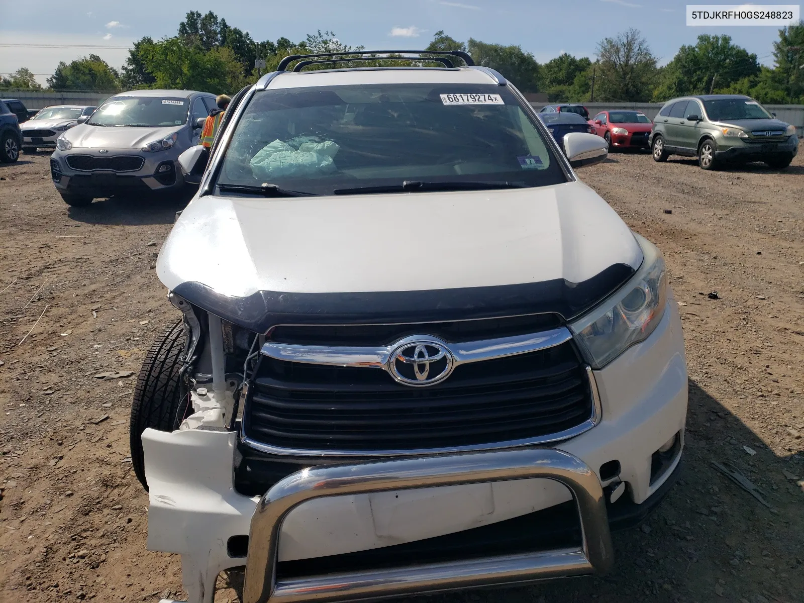 5TDJKRFH0GS248823 2016 Toyota Highlander Xle