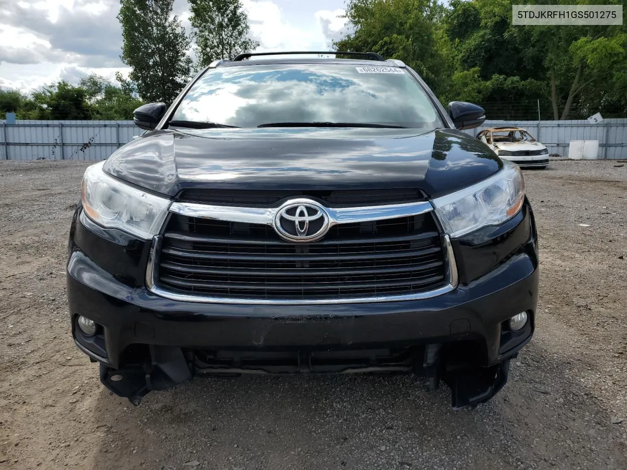 5TDJKRFH1GS501275 2016 Toyota Highlander Xle