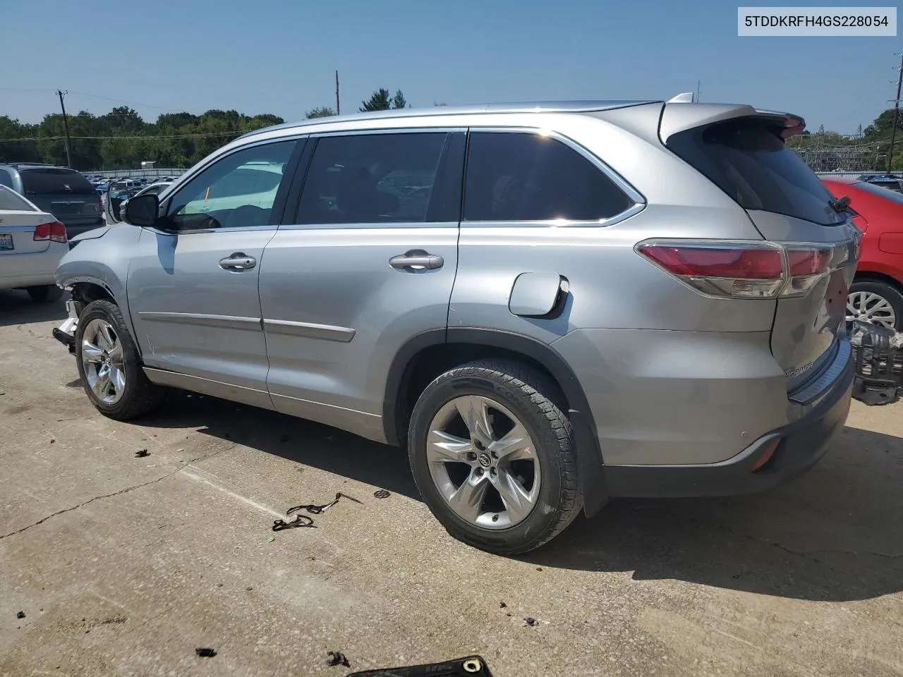 2016 Toyota Highlander Limited VIN: 5TDDKRFH4GS228054 Lot: 68471584