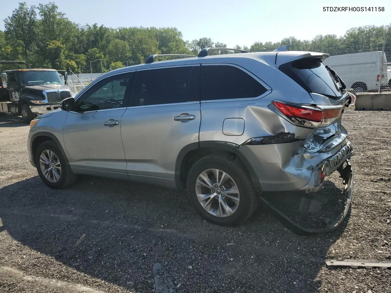 2016 Toyota Highlander Le VIN: 5TDZKRFH0GS141158 Lot: 68859784