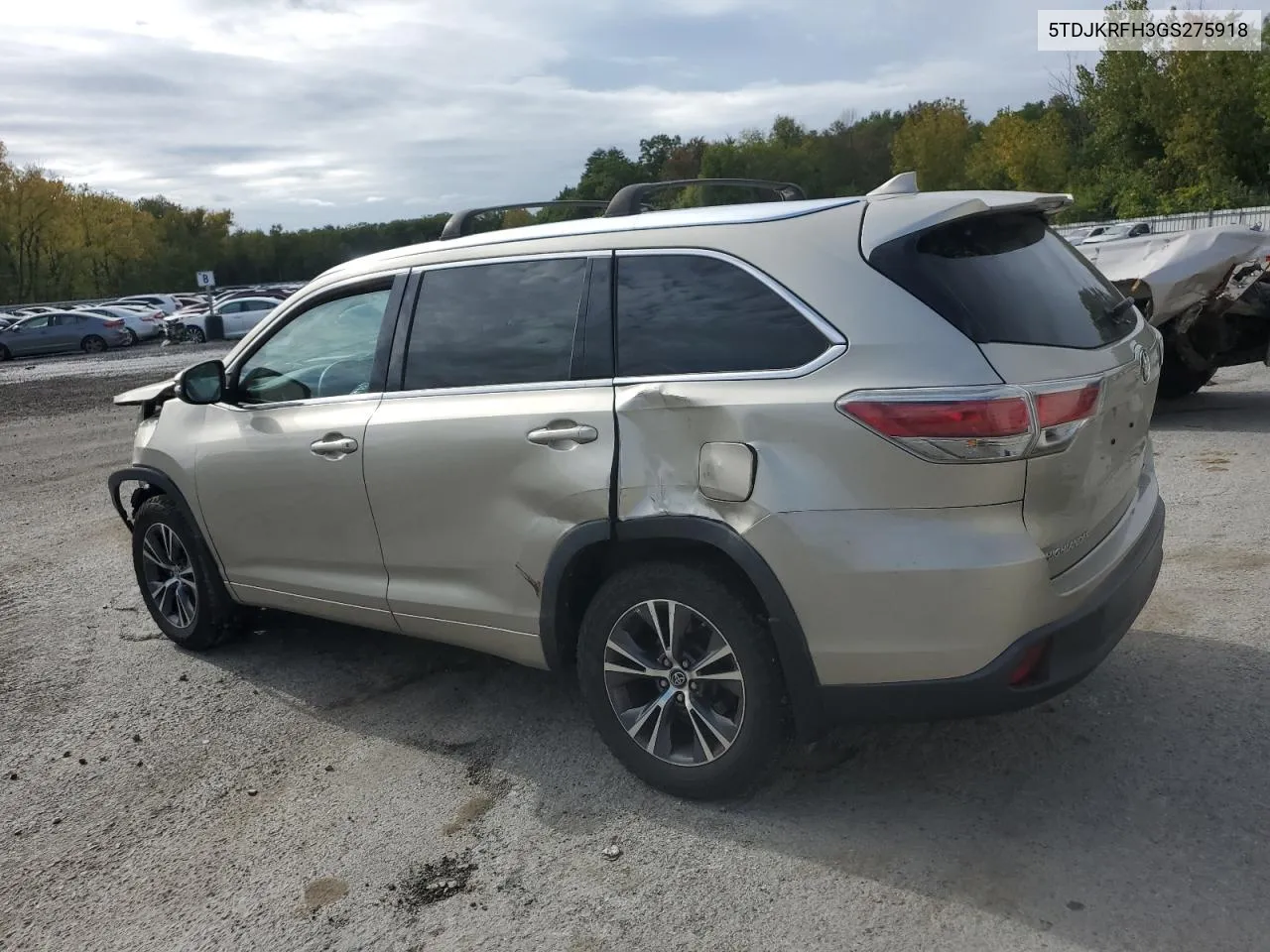 5TDJKRFH3GS275918 2016 Toyota Highlander Xle