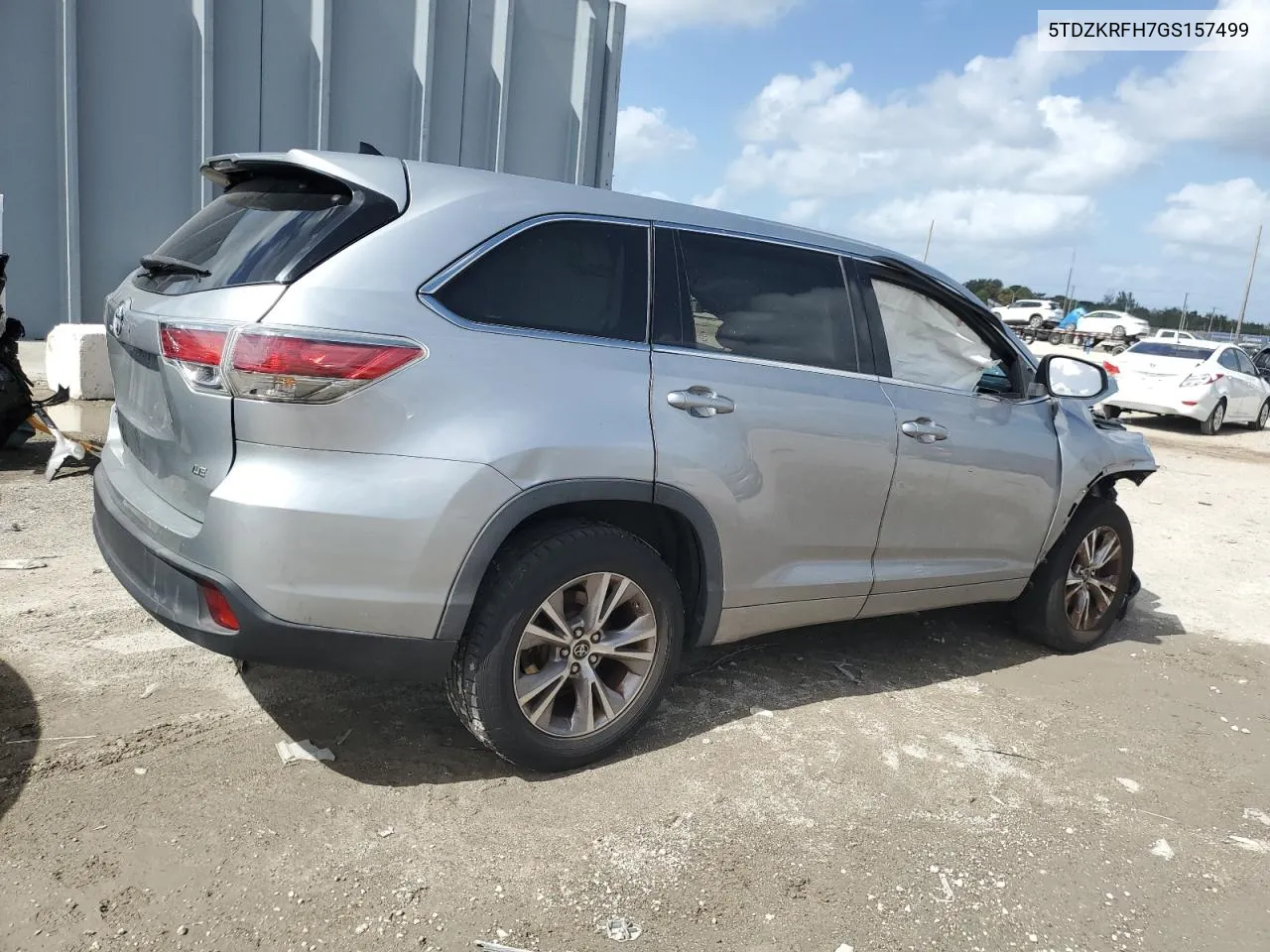 2016 Toyota Highlander Le VIN: 5TDZKRFH7GS157499 Lot: 78769794