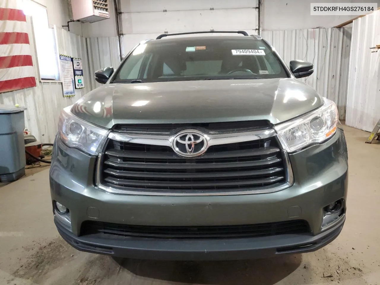 2016 Toyota Highlander Limited VIN: 5TDDKRFH4GS276184 Lot: 79409404