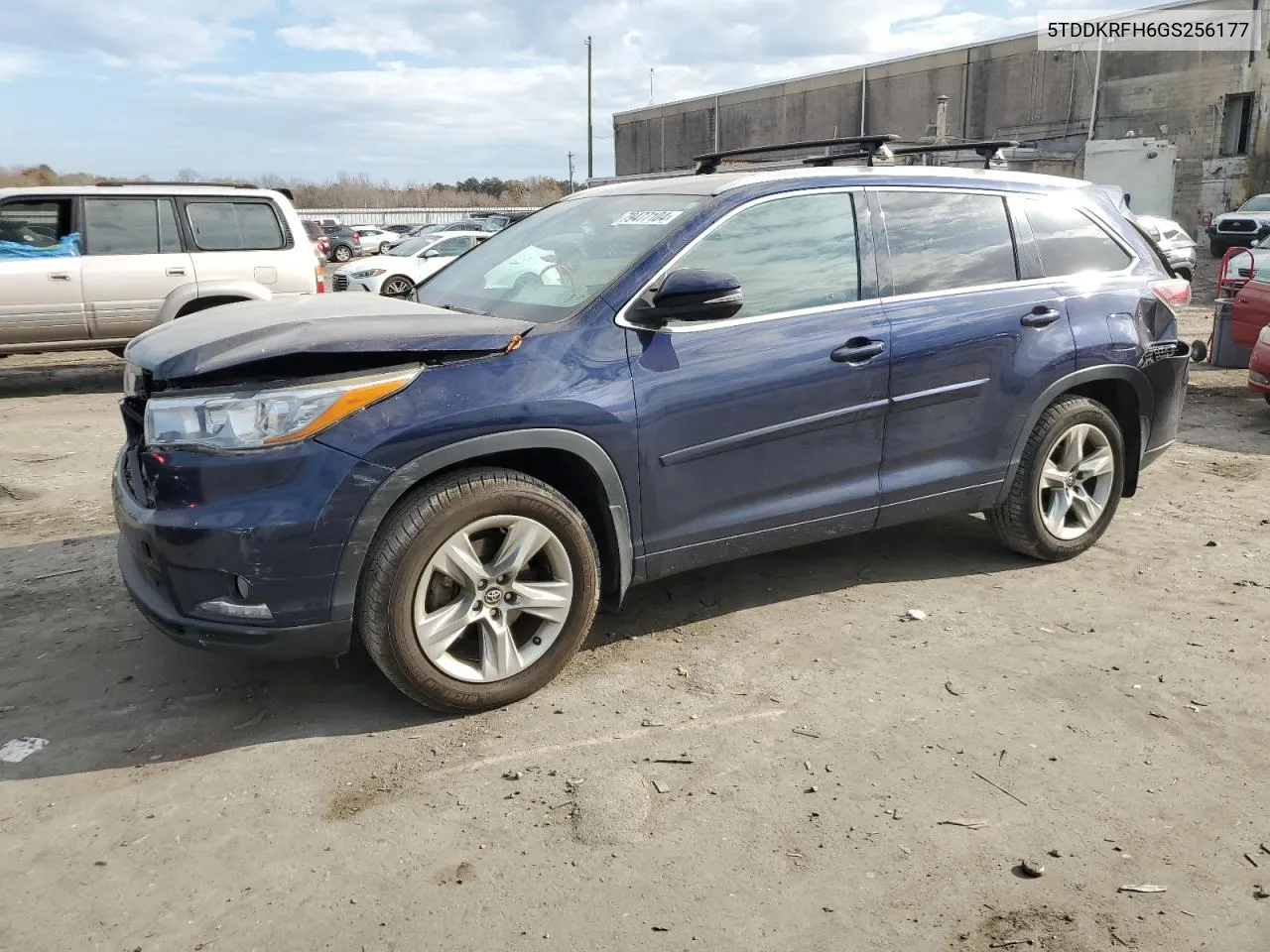 2016 Toyota Highlander Limited VIN: 5TDDKRFH6GS256177 Lot: 79477104