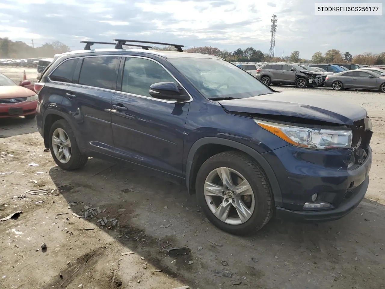 2016 Toyota Highlander Limited VIN: 5TDDKRFH6GS256177 Lot: 79477104