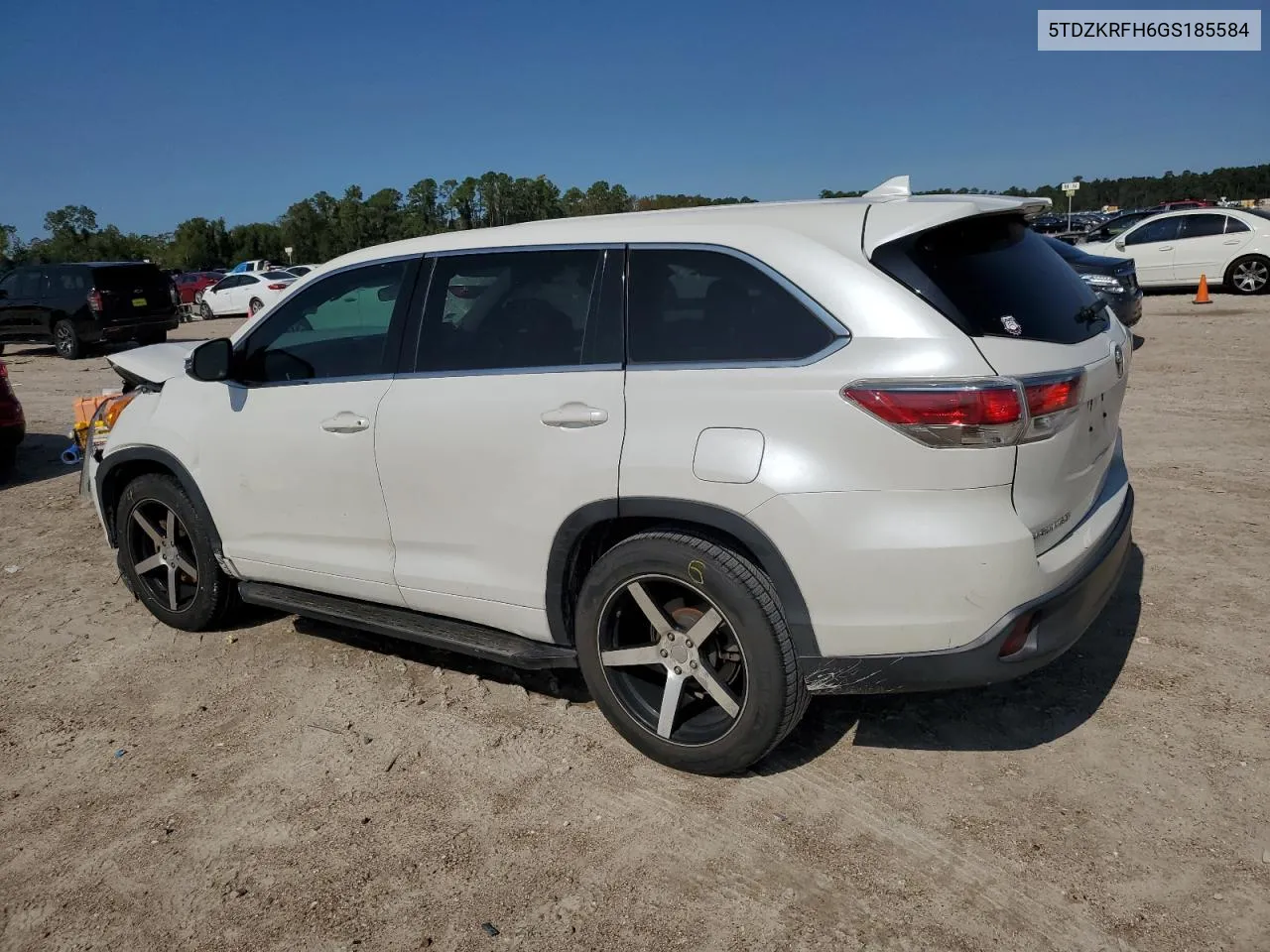 2016 Toyota Highlander Le VIN: 5TDZKRFH6GS185584 Lot: 79525364