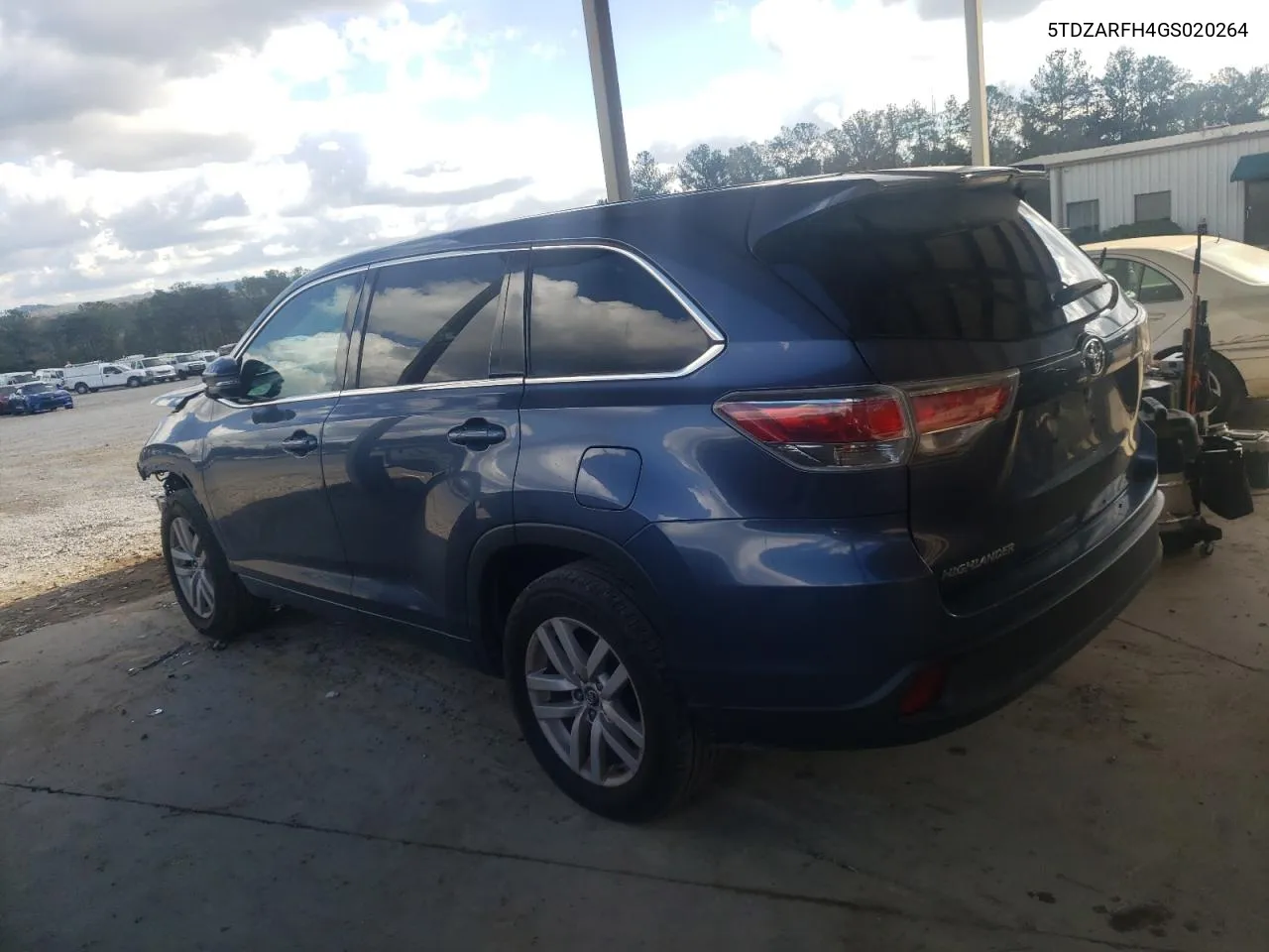 2016 Toyota Highlander Le VIN: 5TDZARFH4GS020264 Lot: 79664674