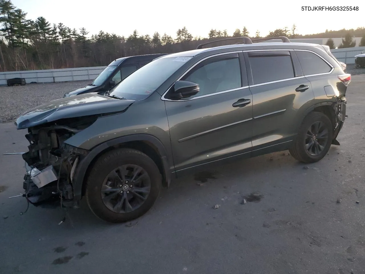 2016 Toyota Highlander Xle VIN: 5TDJKRFH6GS325548 Lot: 81117424