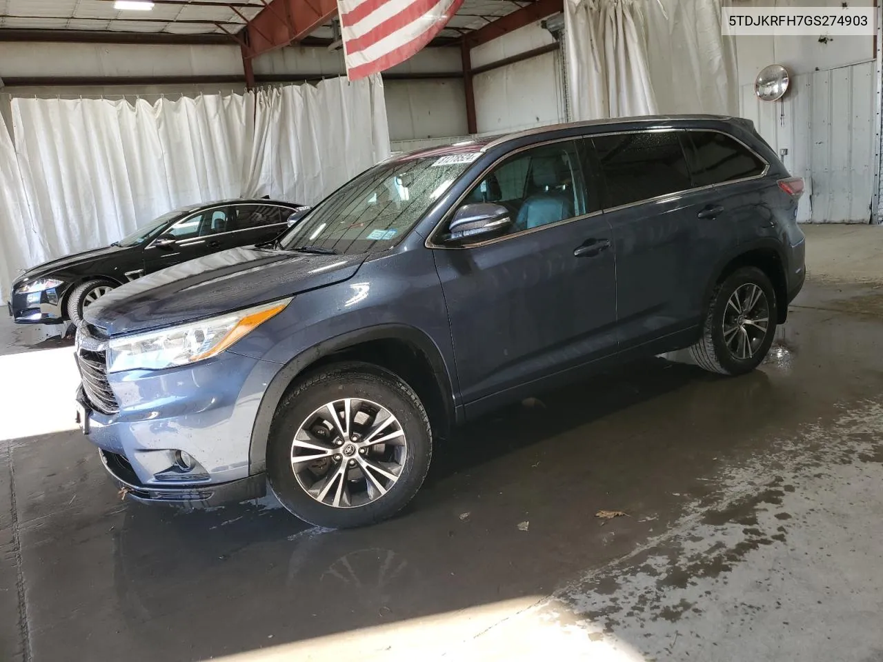 2016 Toyota Highlander Xle VIN: 5TDJKRFH7GS274903 Lot: 81278524