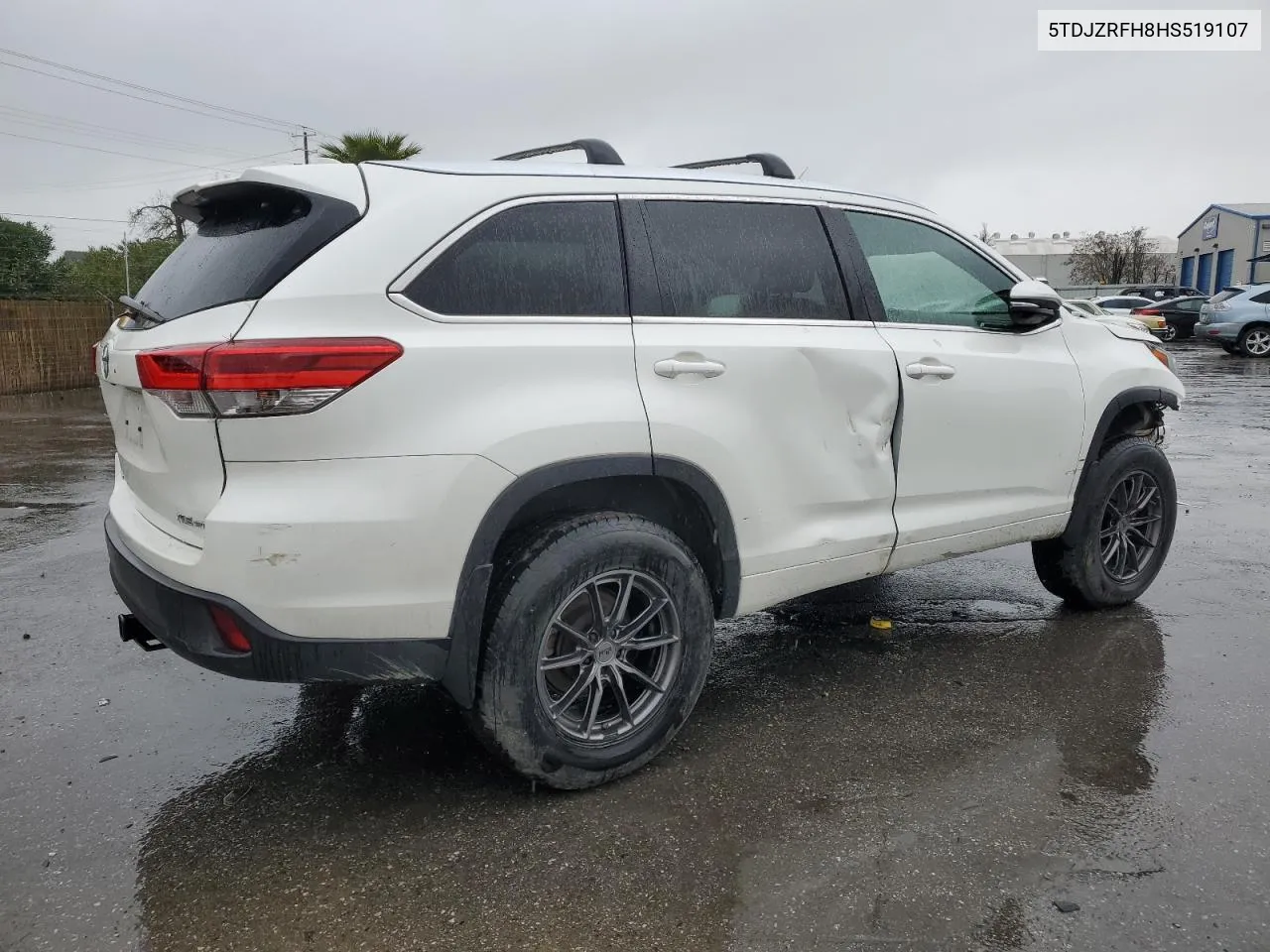 2017 Toyota Highlander Se VIN: 5TDJZRFH8HS519107 Lot: 45015524