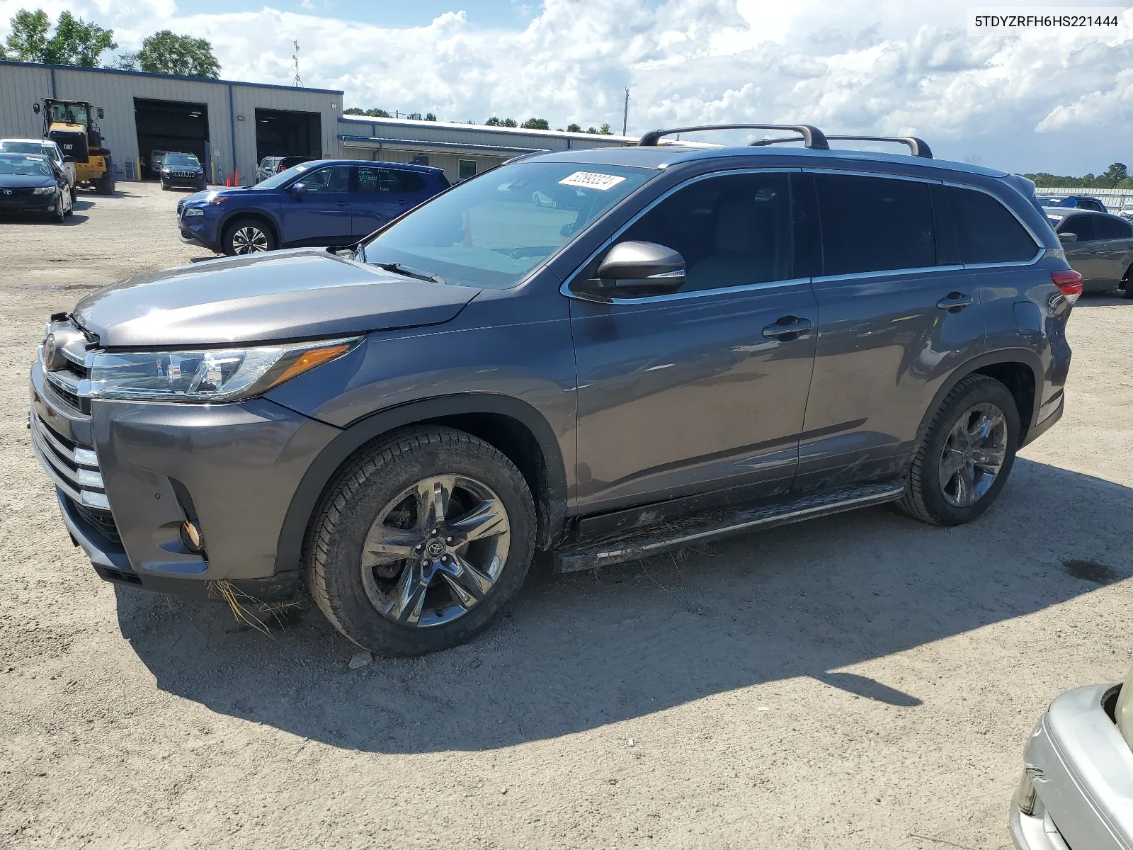 5TDYZRFH6HS221444 2017 Toyota Highlander Limited