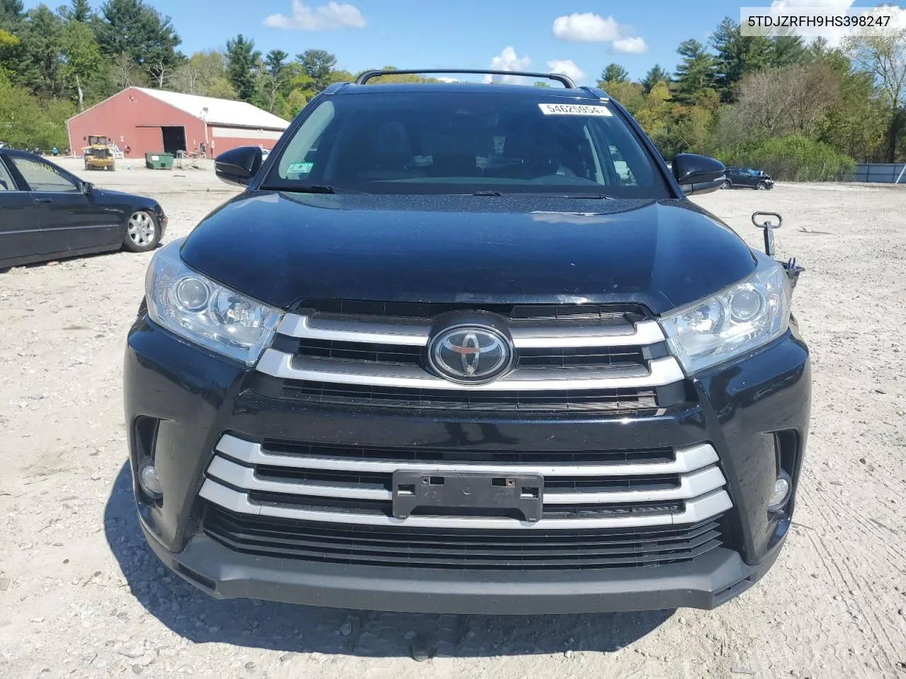 5TDJZRFH9HS398247 2017 Toyota Highlander Se