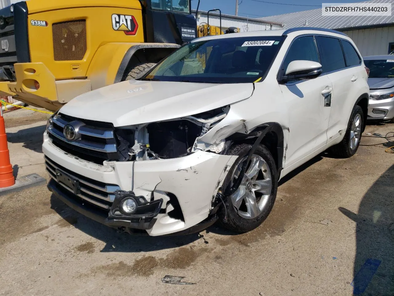 2017 Toyota Highlander Limited VIN: 5TDDZRFH7HS440203 Lot: 55002084