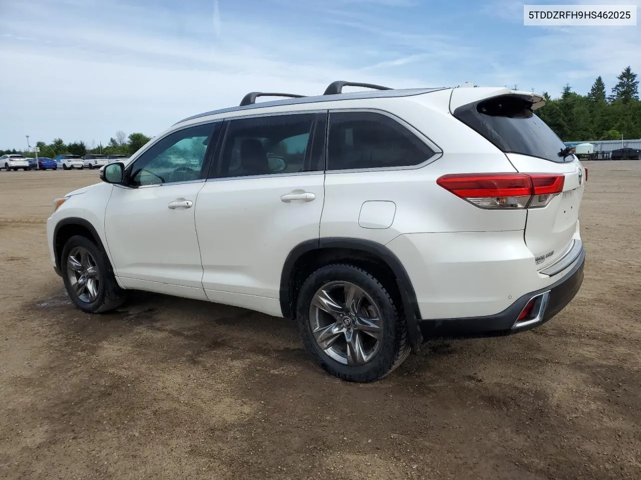 5TDDZRFH9HS462025 2017 Toyota Highlander Limited